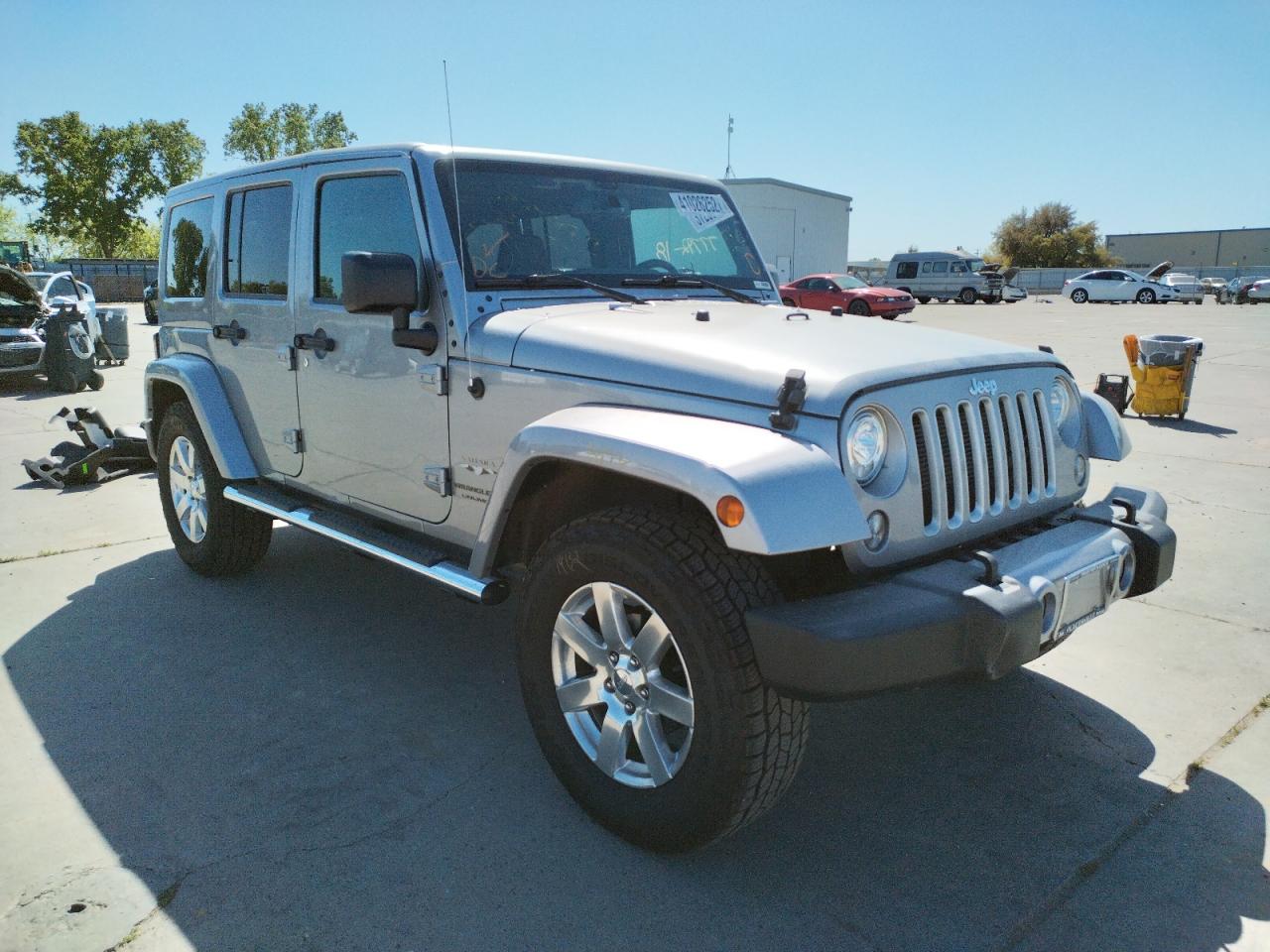 JEEP WRANGLER U 2018 with VIN 1C4BJWEG8JL802939 - Photo from auction