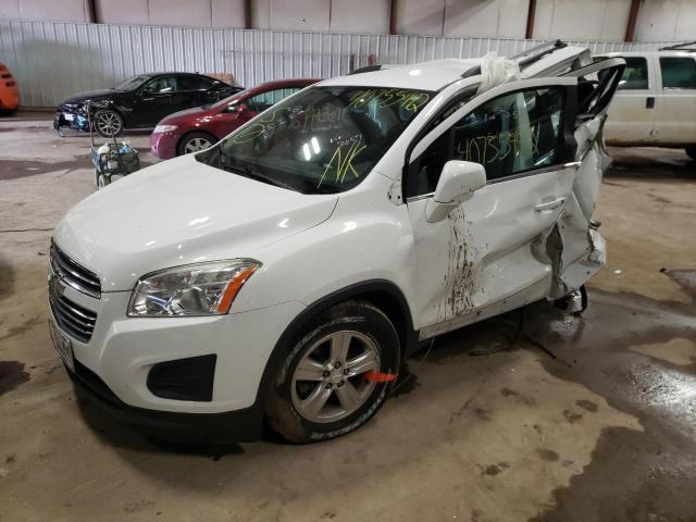 Photo 2 from auction – 2015 CHEVROLET TRAX 1LT with VIN 3GNCJLSB2FL253057