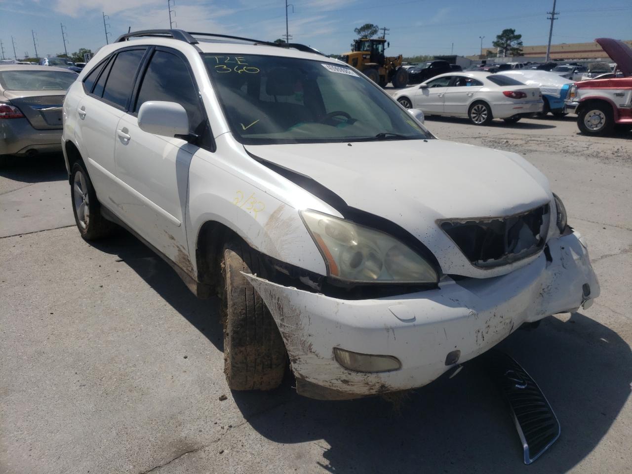 LEXUS RX 350 2007 with VIN JTJGK31U670002774 - Photo from auction