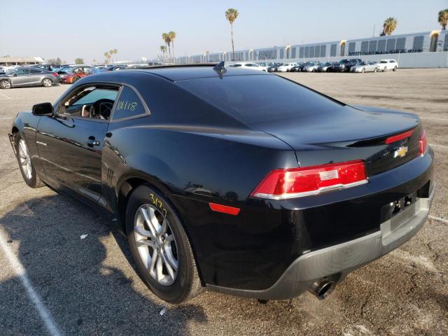 Photo 3 from auction – 2015 CHEVROLET CAMARO LT with VIN 2G1FD1E33F9109213
