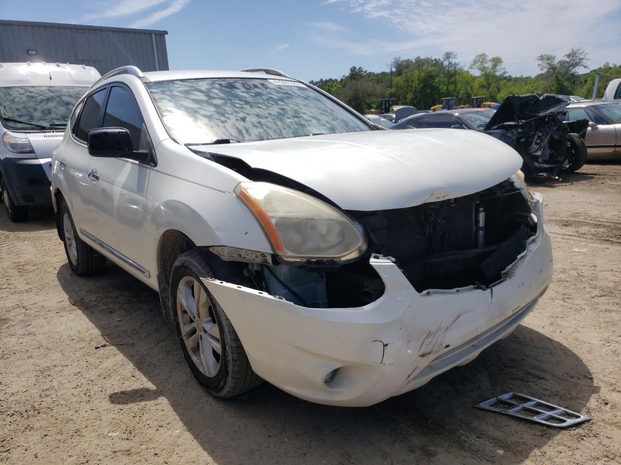 NISSAN ROGUE S 2013 with VIN JN8AS5MT7DW511731 - Photo from auction