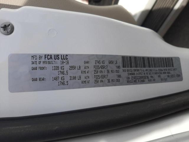 Photo 10 from auction – 2019 DODGE GRAND CARA with VIN 2C4RDGCG3KR558186