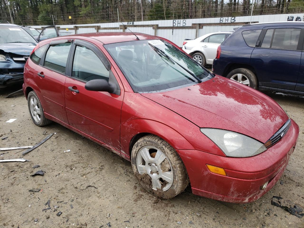 FORD FOCUS ZX5 2004 with VIN 3FAFP37344R122945 - Photo from auction