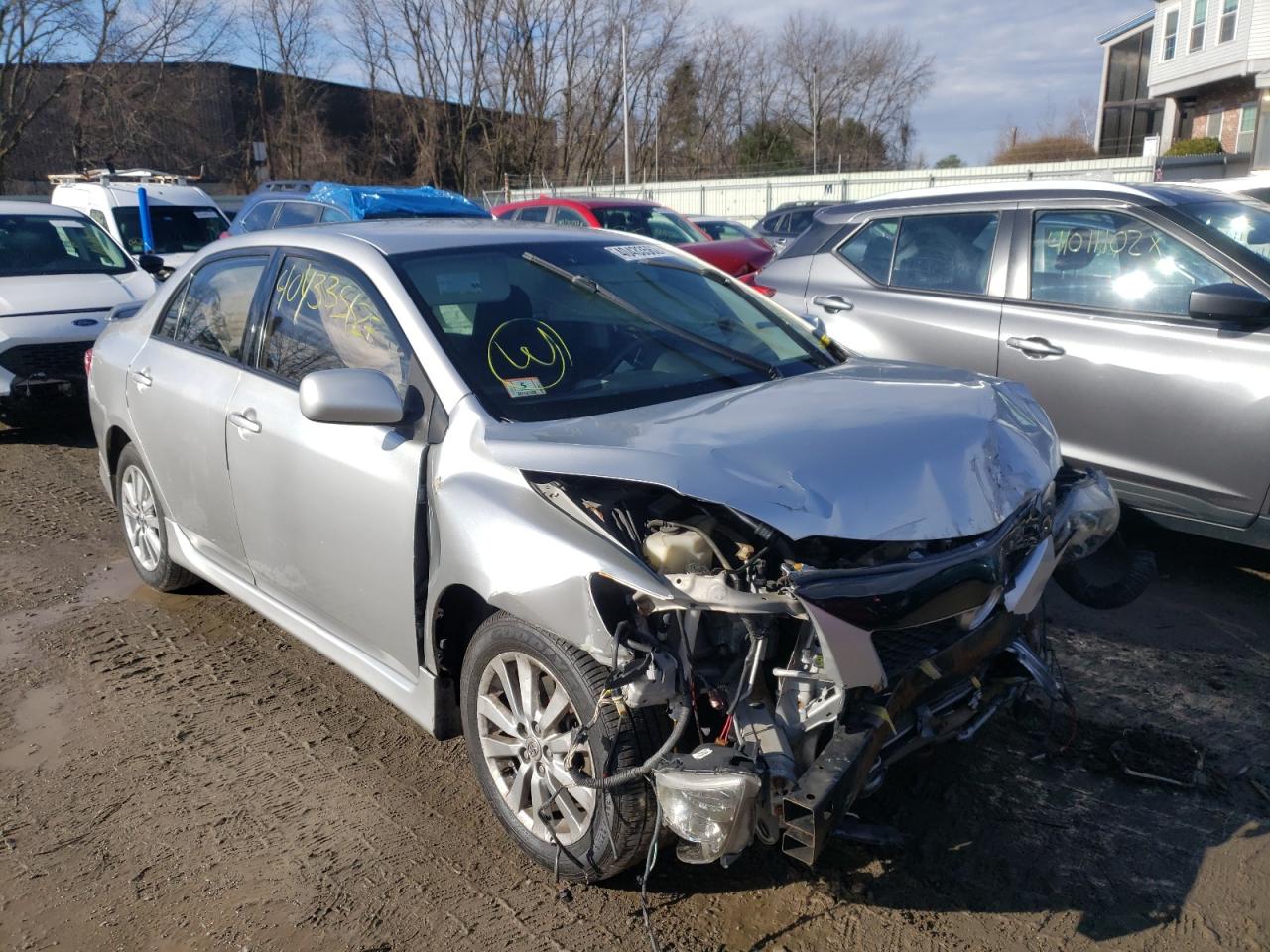 TOYOTA COROLLA BA 2009 with VIN 1NXBU40E39Z082212 - Photo from auction