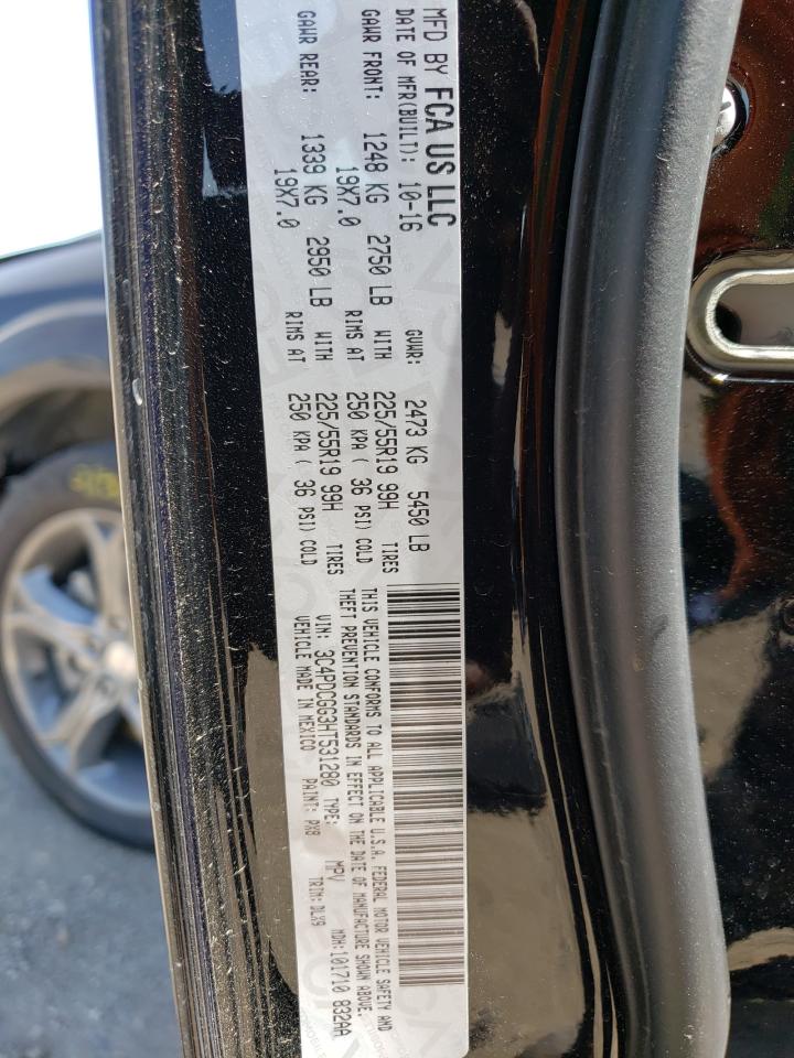 Photo 10 from auction – 2017 DODGE JOURNEY CR with VIN 3C4PDCGG3HT531280
