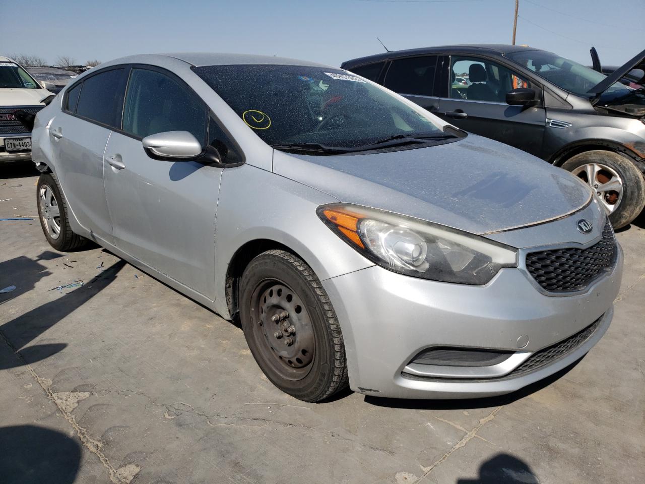KIA FORTE LX 2016 with VIN KNAFK4A6XG5459044 - Photo from auction