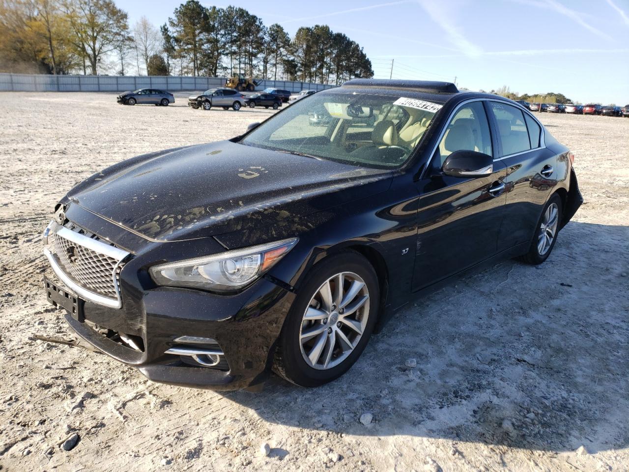 Photo 2 from auction – 2015 INFINITI Q50 BASE with VIN JN1BV7AP3FM355022
