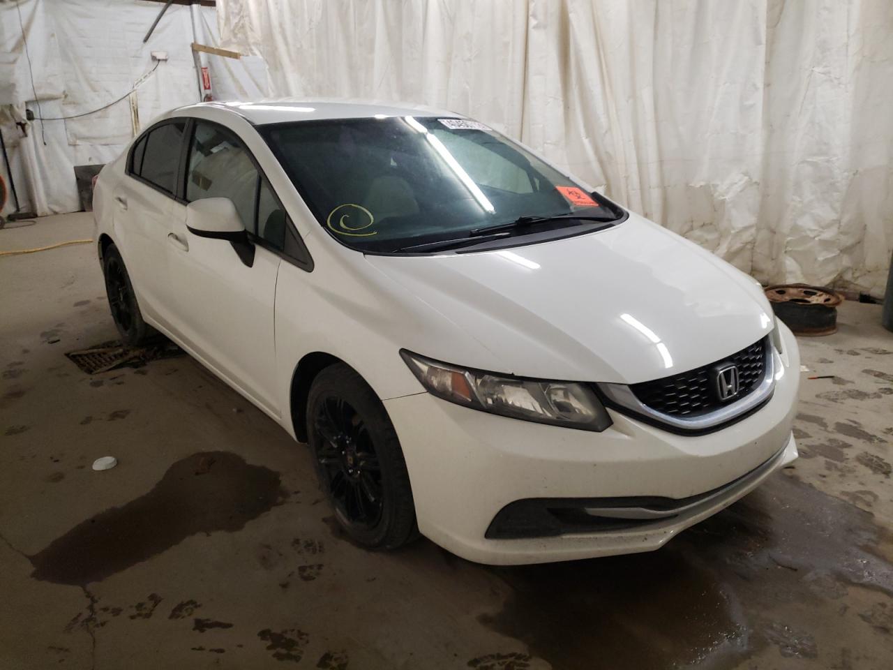 HONDA CIVIC LX 2013 with VIN 19XFB2F58DE205887 - Photo from auction