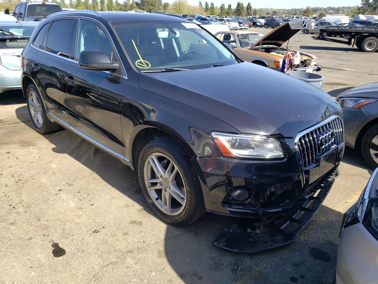 AUDI Q5 PREMIUM 2014 with VIN WA1LFAFP3EA004867 - Photo from auction