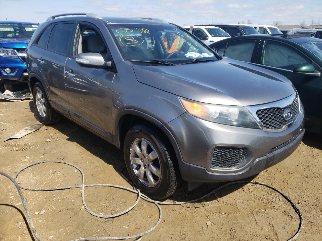 KIA SORENTO BA 2011 with VIN 5XYKT4A25BG159780 - Photo from auction