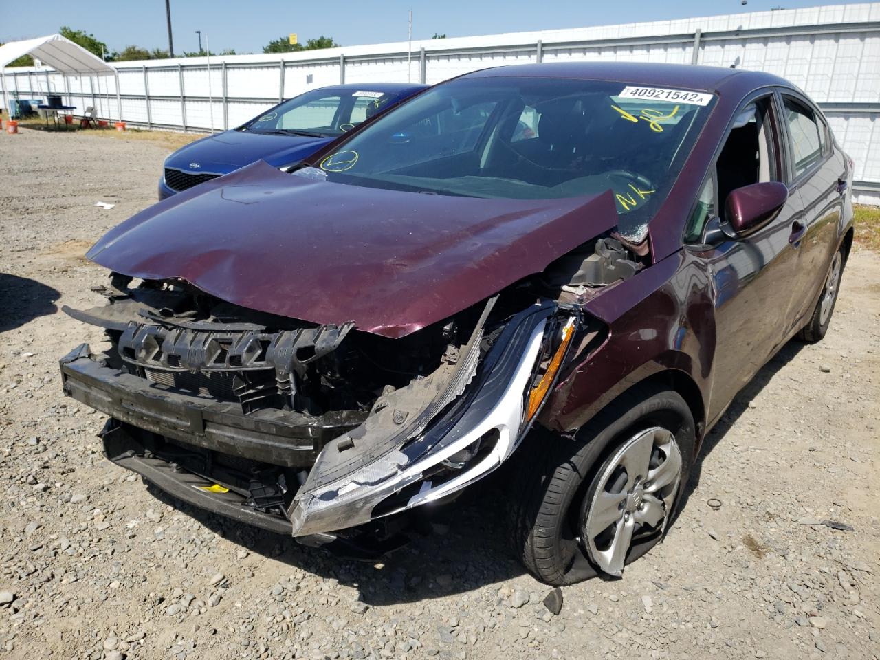 Photo 9 from auction – 2018 KIA FORTE LX with VIN 3KPFK4A7XJE230564