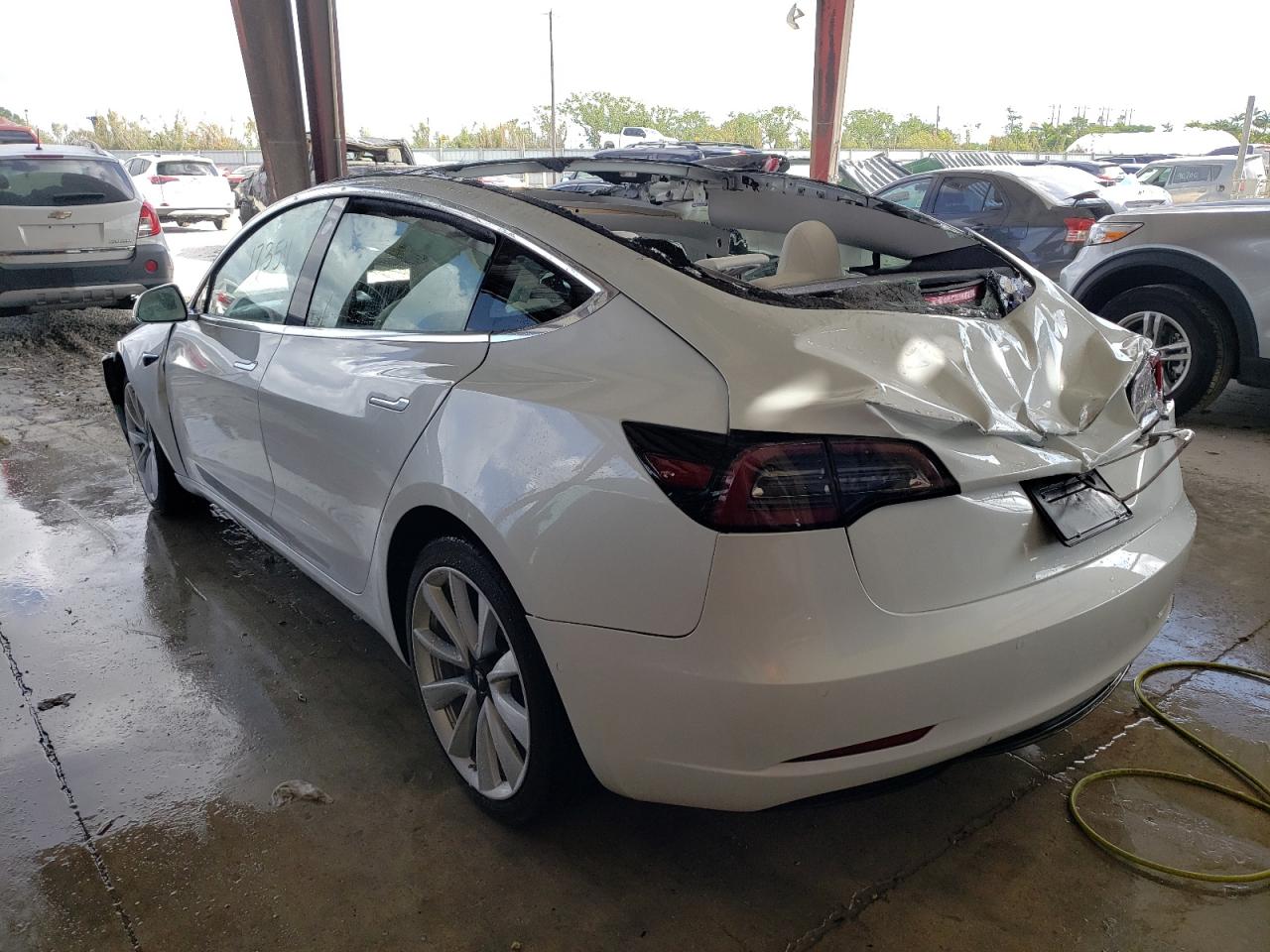 Photo 3 from auction – 2020 TESLA MODEL 3 with VIN 5YJ3E1EAXLF509931