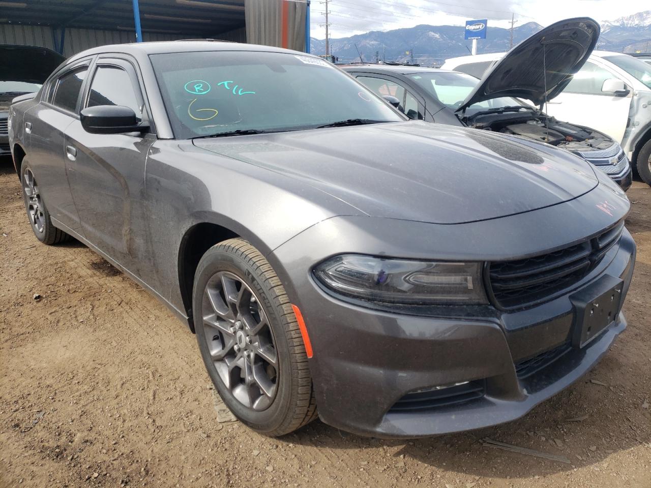 DODGE CHARGER GT 2018 with VIN 2C3CDXJG0JH222299 - Photo from auction