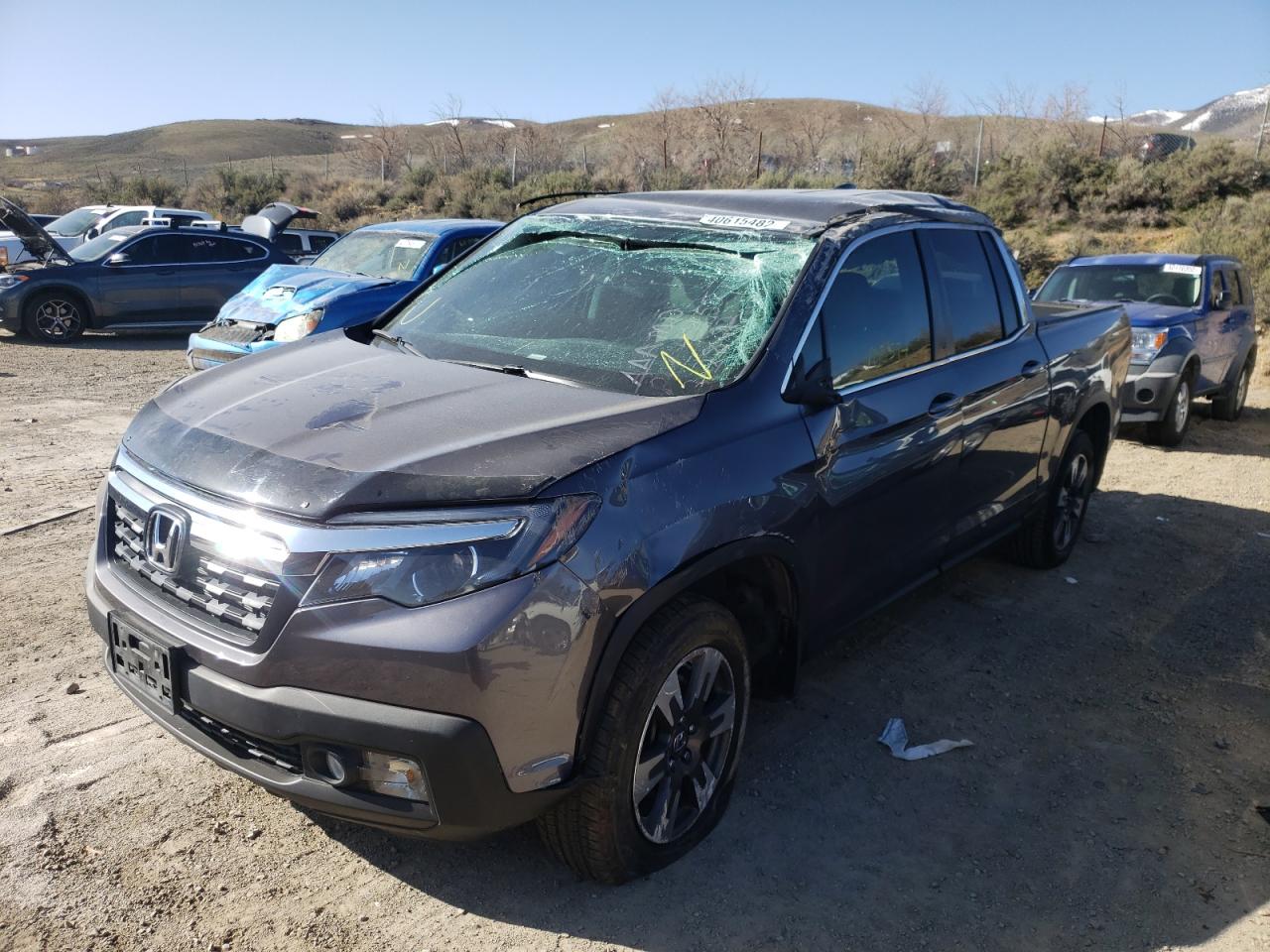 Photo 2 from auction – 2017 HONDA RIDGELINE with VIN 5FPYK3F63HB002971