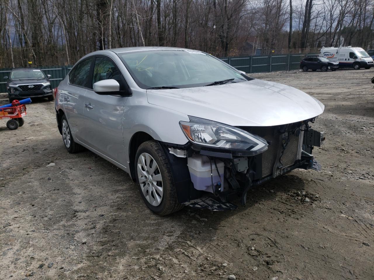 NISSAN SENTRA S 2018 with VIN 3N1AB7AP4JY337039 - Photo from auction