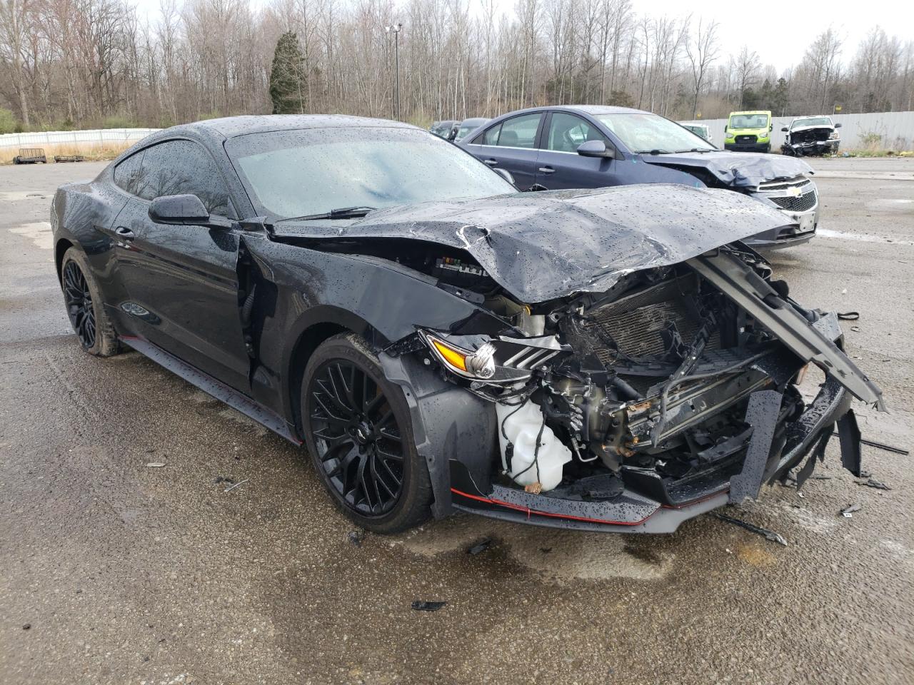 FORD MUSTANG 2017 with VIN 1FA6P8AM6H5249638 - Photo from auction