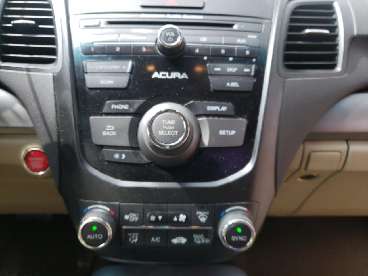 Photo 9 from auction – 2013 ACURA RDX with VIN 5J8TB4H34DL019959
