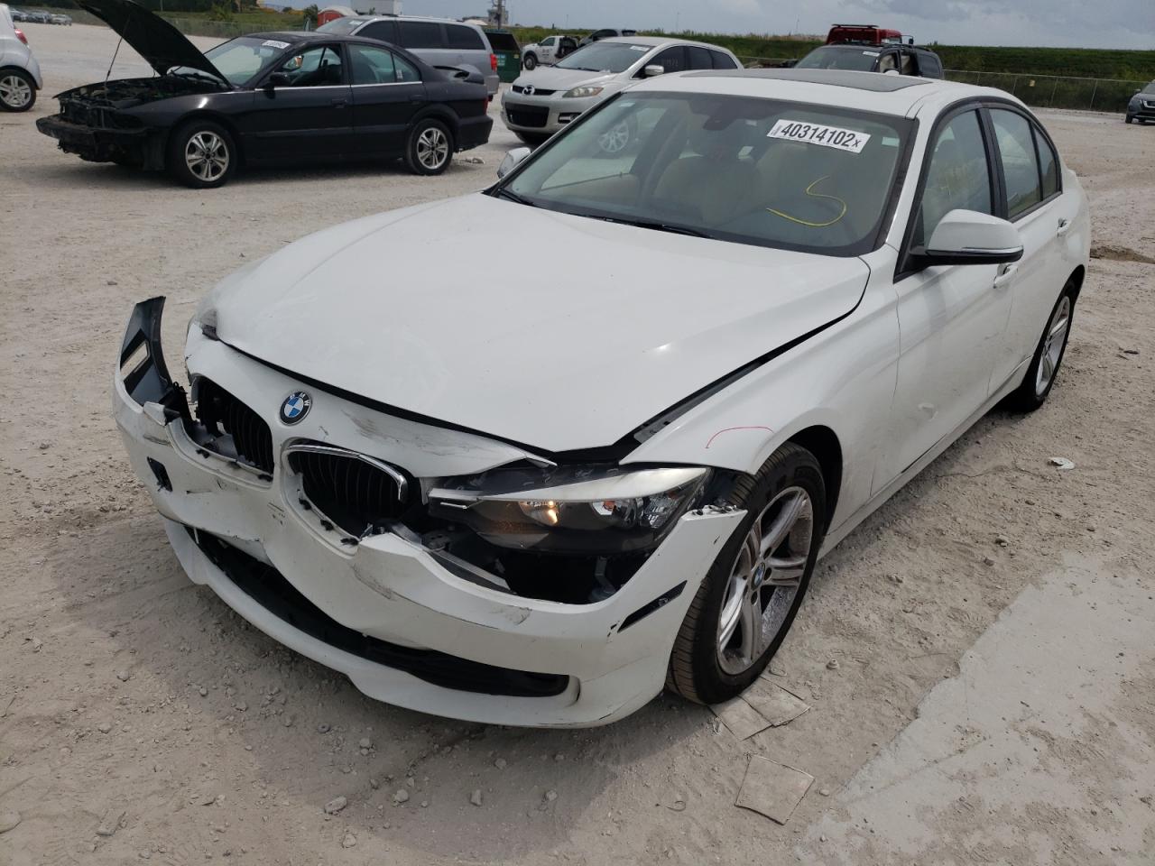Photo 2 from auction – 2014 BMW 328 I with VIN WBA3A5G56ENP29376