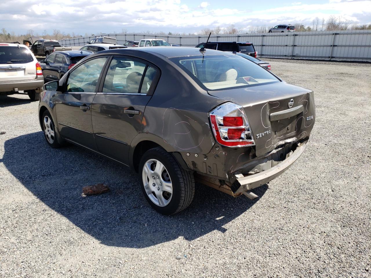 Photo 3 from auction – 2007 NISSAN SENTRA 2.0 with VIN 3N1AB61E07L722838