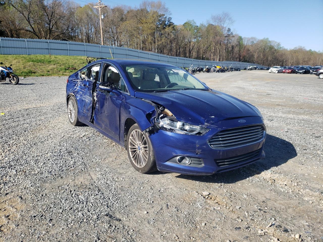 FORD FUSION SE 2013 with VIN 3FA6P0H98DR262370 - Photo from auction