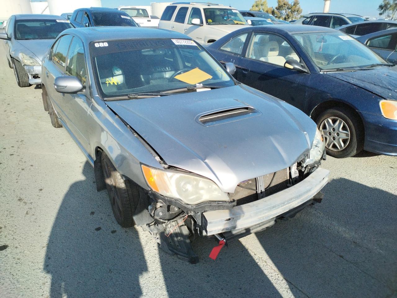 SUBARU LEGACY GT 2008 with VIN 4S3BL676386217001 - Photo from auction