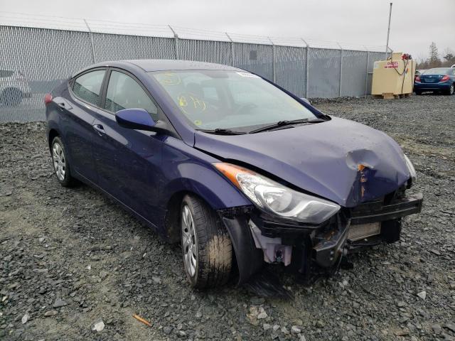 HYUNDAI ELANTRA GL 2013 with VIN 5NPDH4AE5DH357906 - Photo from auction