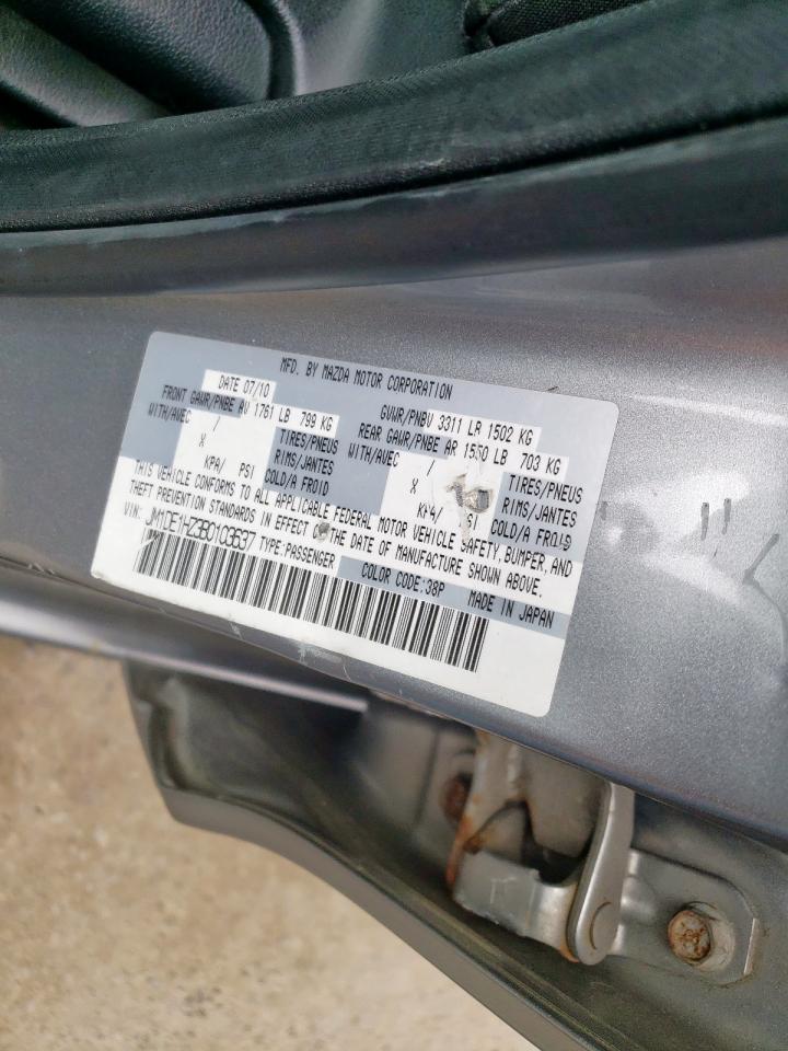 Photo 10 from auction – 2011 MAZDA MAZDA2 with VIN JM1DE1HZ3B0103637
