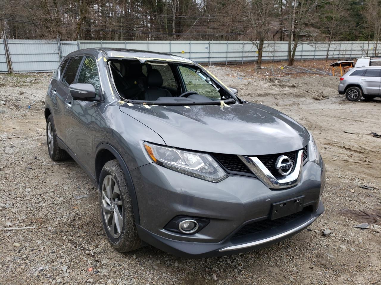 NISSAN ROGUE S 2015 with VIN 5N1AT2MV3FC856439 - Photo from auction