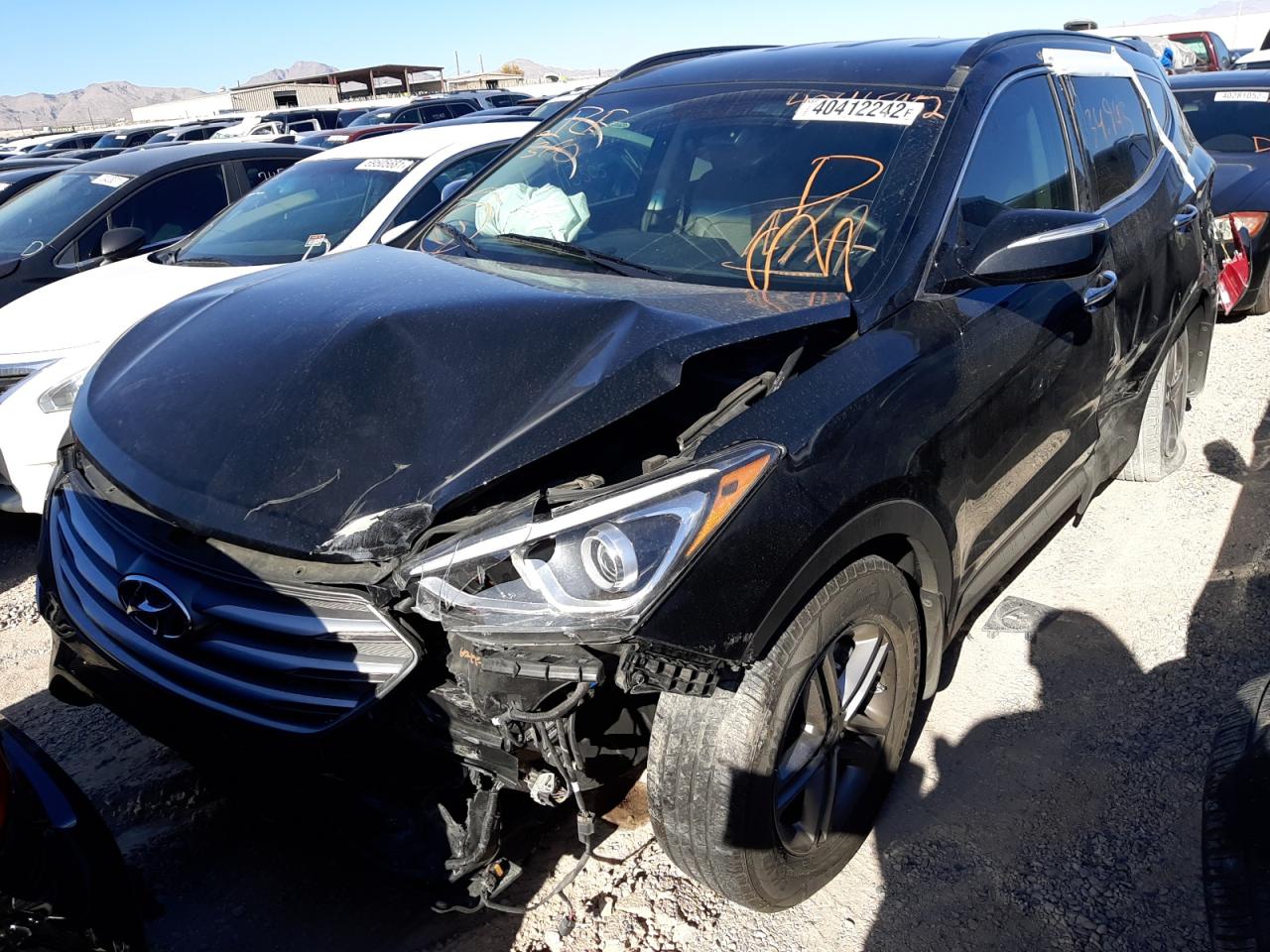 Photo 2 from auction – 2017 HYUNDAI SANTA FE S with VIN 5NMZU3LB3HH026145