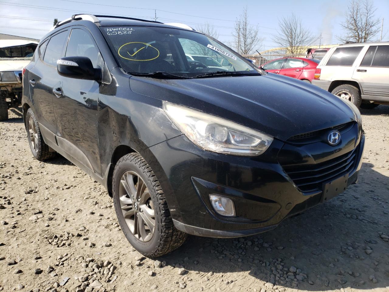 HYUNDAI TUCSON GLS 2014 with VIN KM8JUCAGXEU935995 - Photo from auction