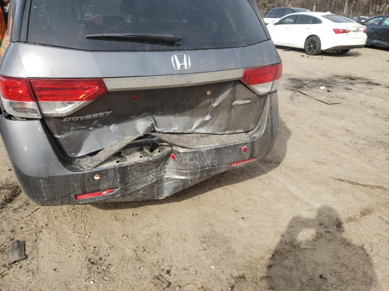 Photo 9 from auction – 2016 HONDA ODYSSEY VA with VIN 5FNRL5H34GB151817