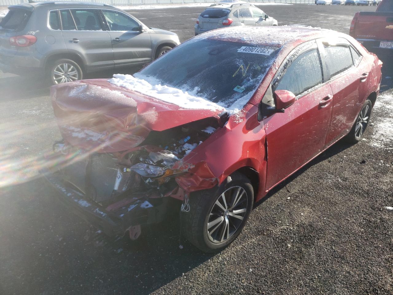 Photo 2 from auction – 2017 TOYOTA COROLLA L with VIN 5YFBURHE7HP663245