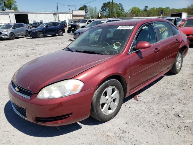 Photo 2 from auction – 2009 CHEVROLET IMPALA 1LT with VIN 2G1WT57K491103342