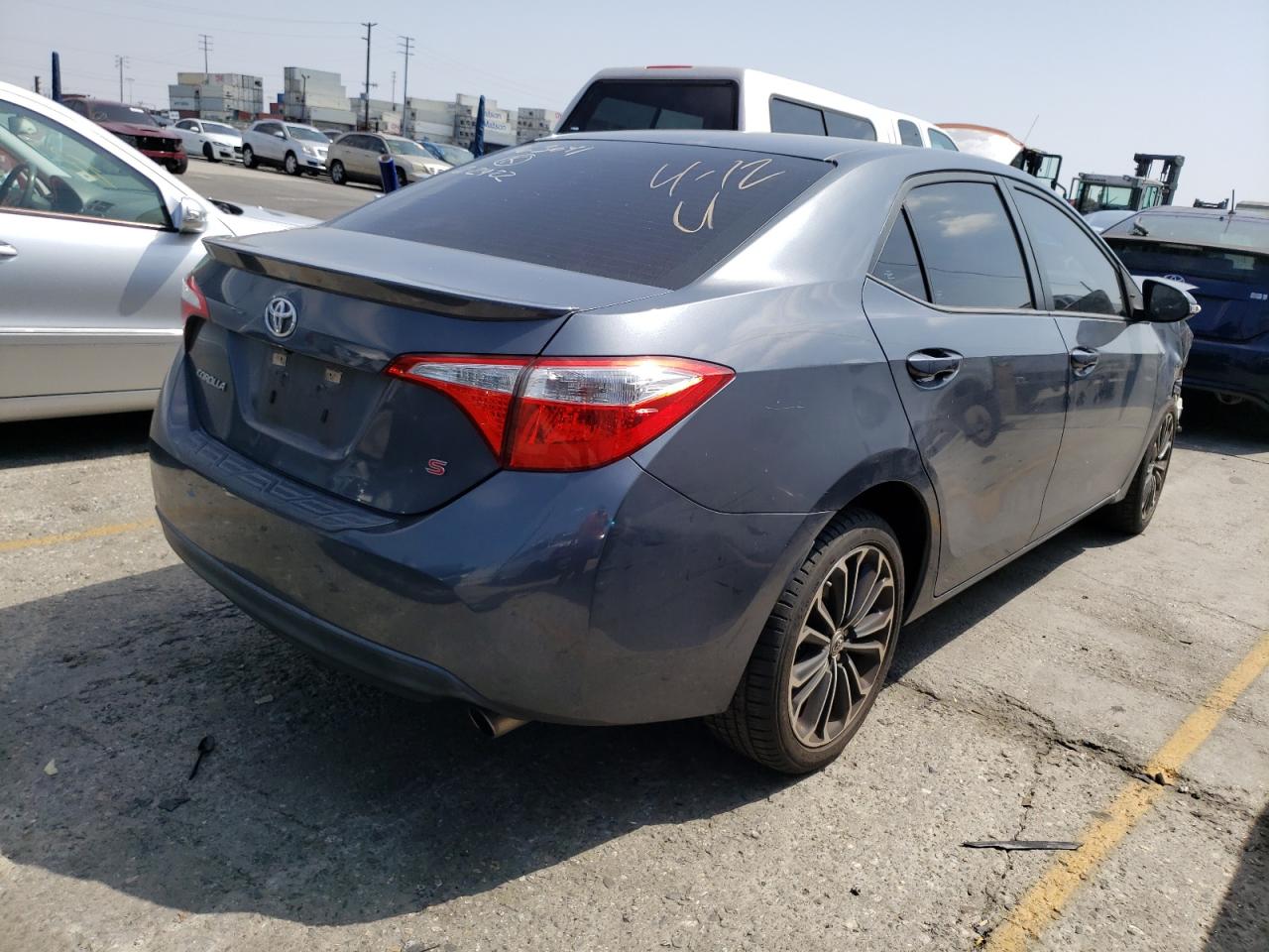Photo 4 from auction – 2014 TOYOTA COROLLA L with VIN 5YFBURHE5EP174855