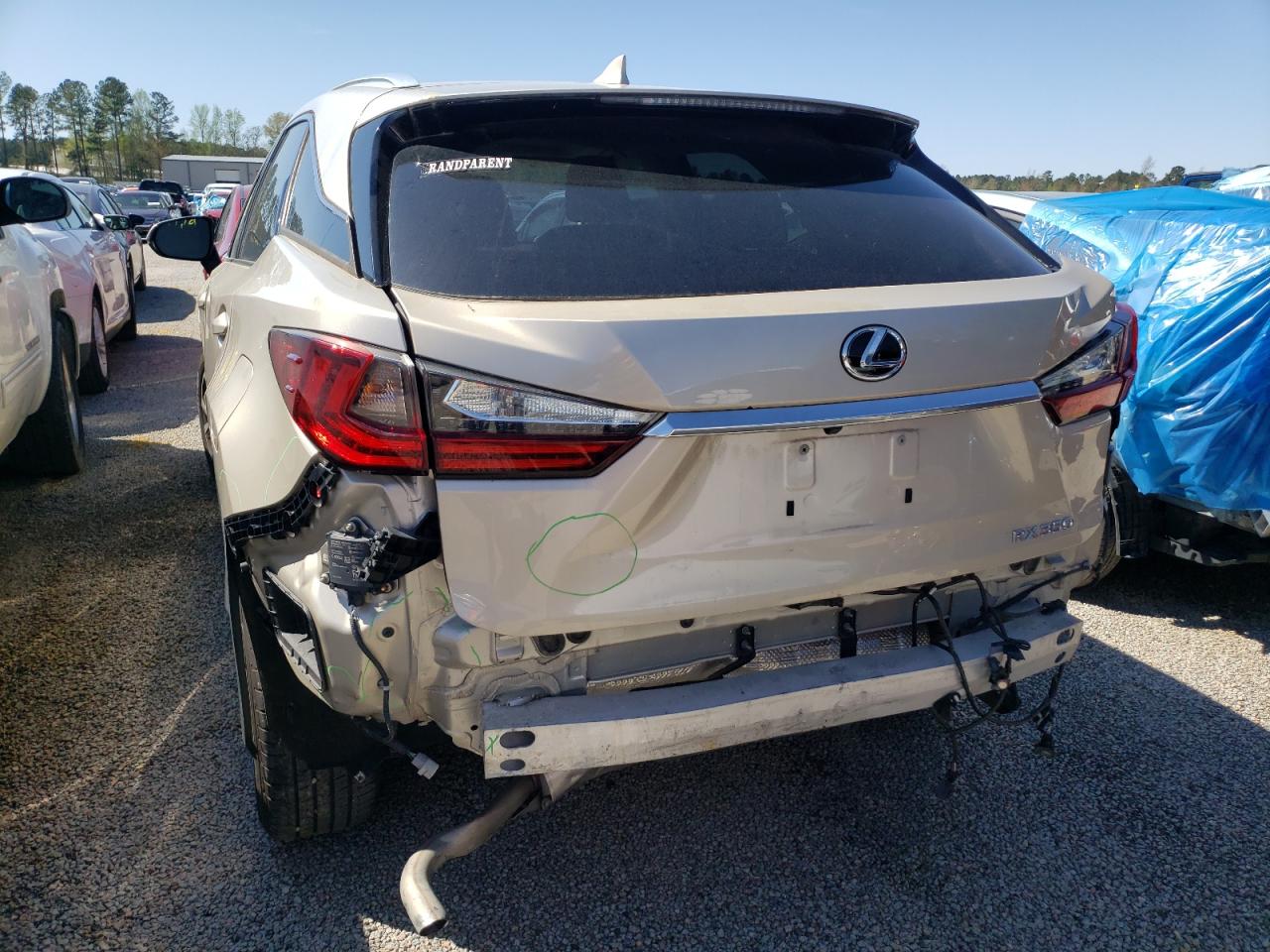 Photo 9 from auction – 2016 LEXUS RX 350 with VIN 2T2ZZMCA3GC018416