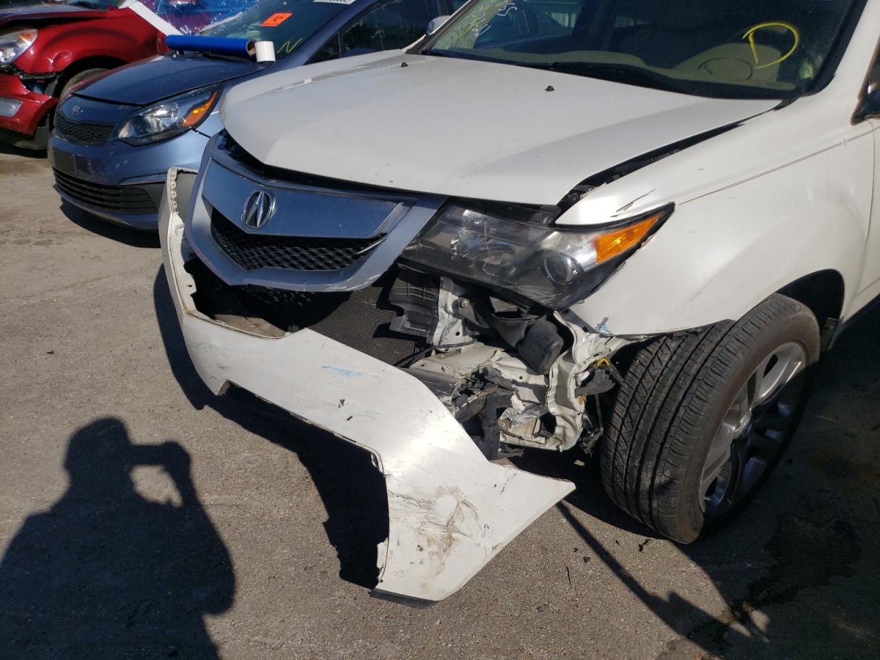 Photo 9 from auction – 2012 ACURA MDX with VIN 2HNYD2H27CH509716
