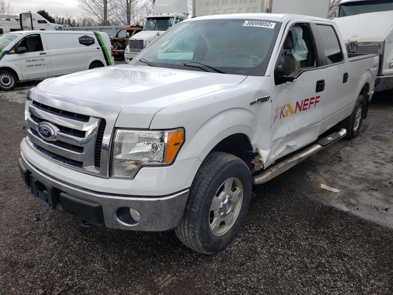 Photo 2 from auction – 2010 FORD F150 SUPER with VIN 1FTFW1EV7AFD57922
