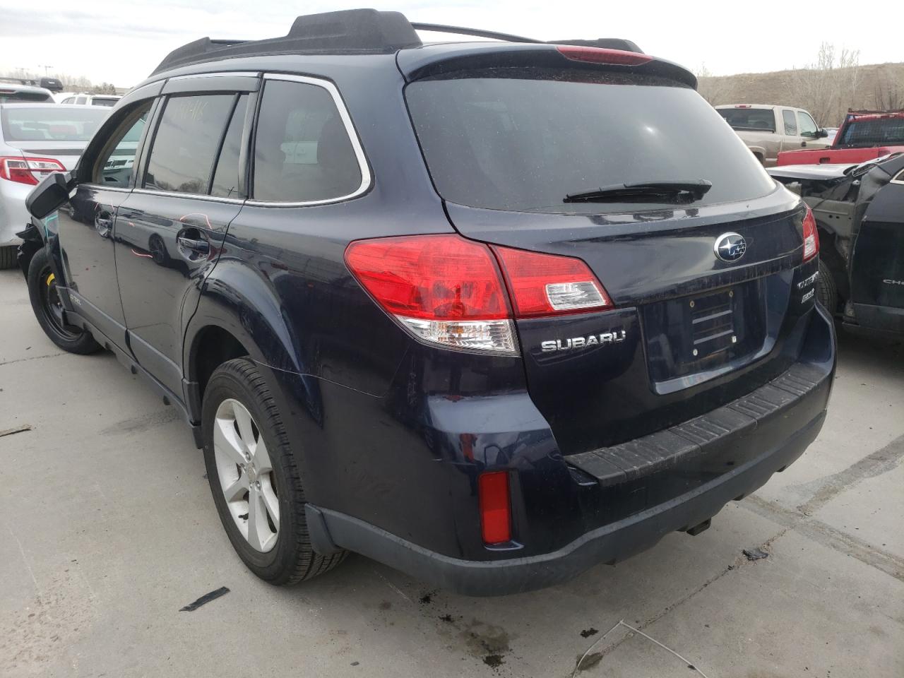 Photo 3 from auction – 2013 SUBARU OUTBACK 2. with VIN 4S4BRBCCXD3201078