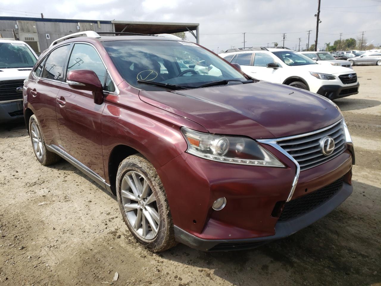 LEXUS RX 350 2014 with VIN 2T2ZK1BA3EC138783 - Photo from auction