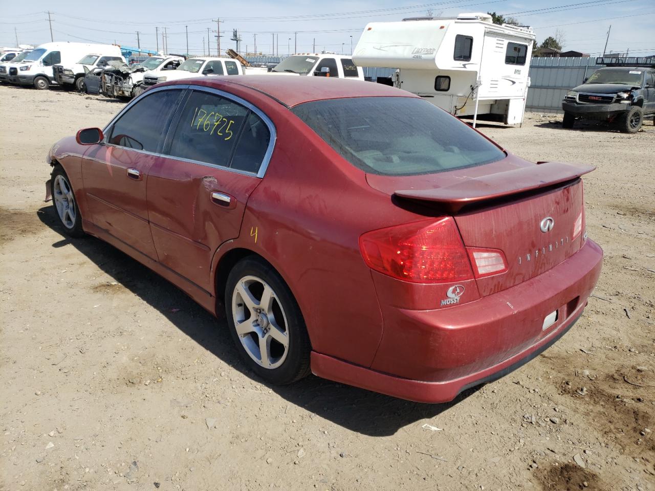 Photo 3 from auction – 2003 INFINITI G35 with VIN JNKCV51E83M304646