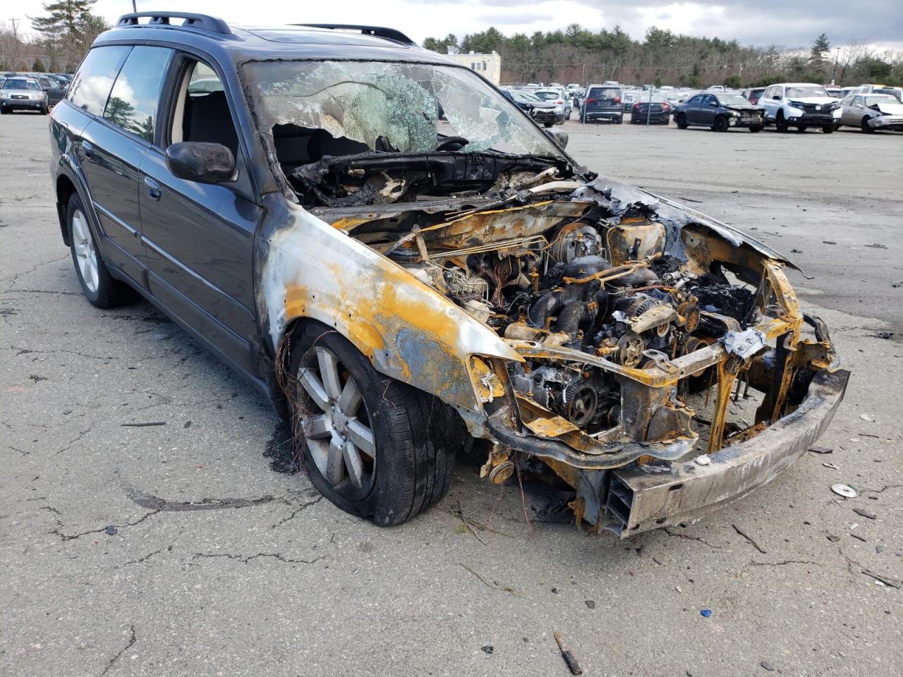 SUBARU OUTBACK OU 2007 with VIN 4S4BP62C477315430 - Photo from auction