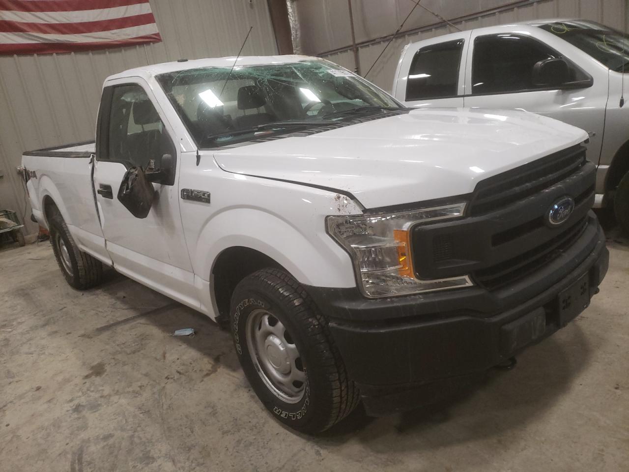 FORD F150 2018 with VIN 1FTMF1EB8JKE72047 - Photo from auction