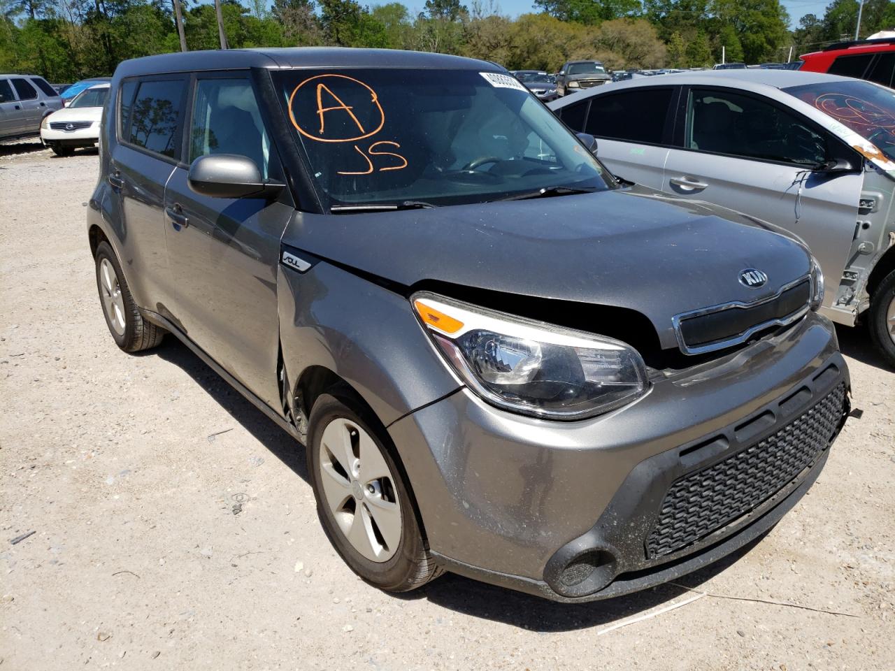 KIA SOUL 2016 with VIN KNDJN2A23G7269399 - Photo from auction