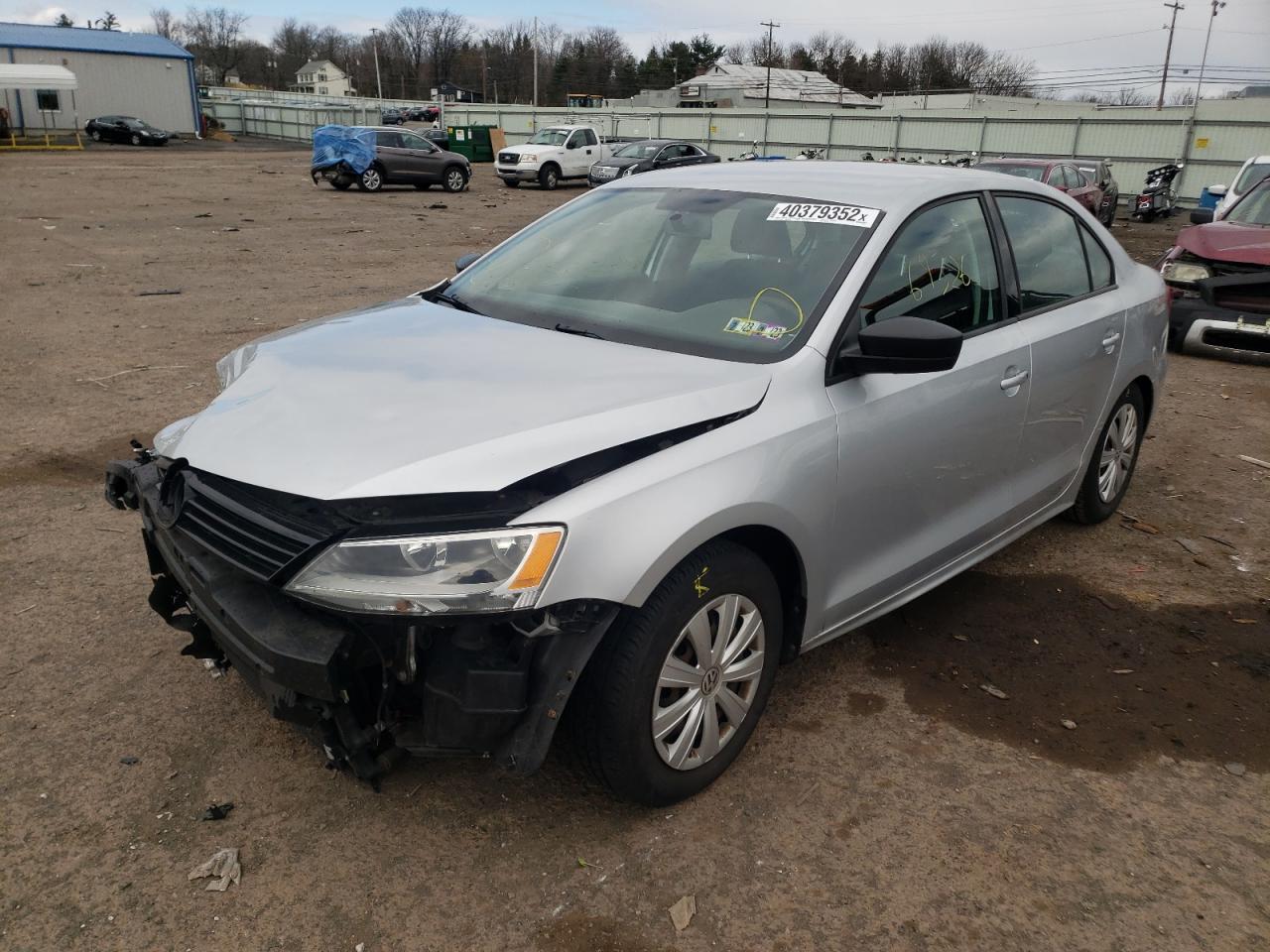 Photo 2 from auction – 2014 VOLKSWAGEN JETTA BASE with VIN 3VW2K7AJ1EM234135