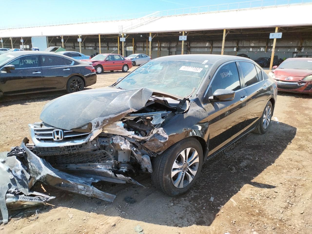 Photo 2 from auction – 2014 HONDA ACCORD LX with VIN 1HGCR2F39EA038331