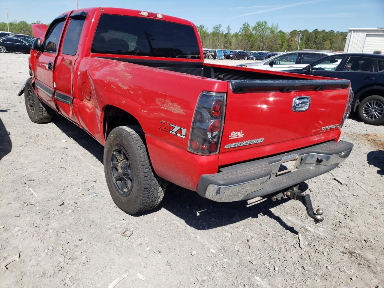 Photo 3 from auction – 2004 CHEVROLET SILVERADO with VIN 1GCEK19T74E256115