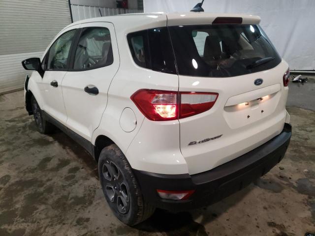 Photo 3 from auction – 2021 FORD ECOSPORT S with VIN MAJ3S2FE6MC439395