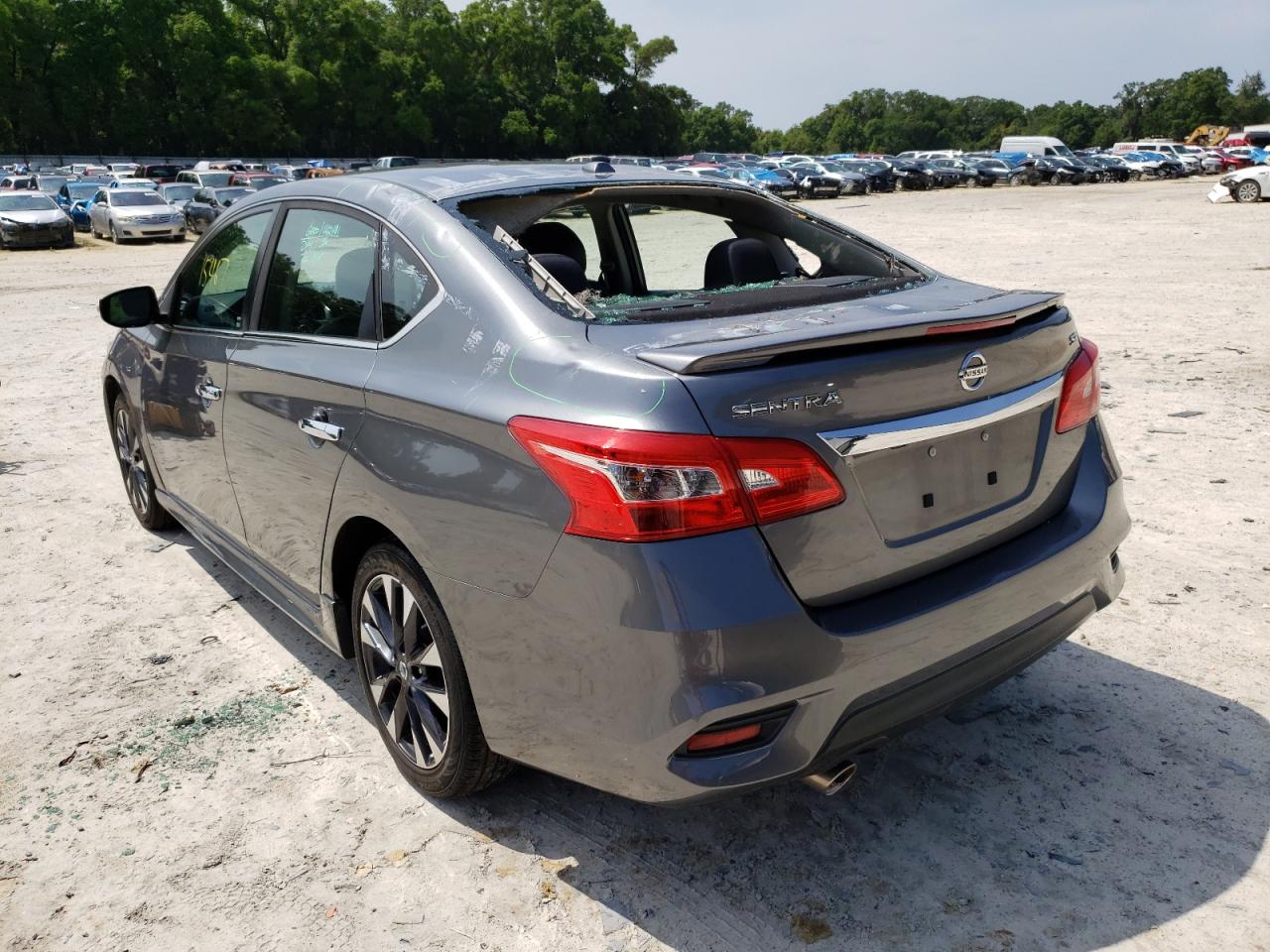 Photo 3 from auction – 2017 NISSAN SENTRA S with VIN 3N1AB7AP4HY342056
