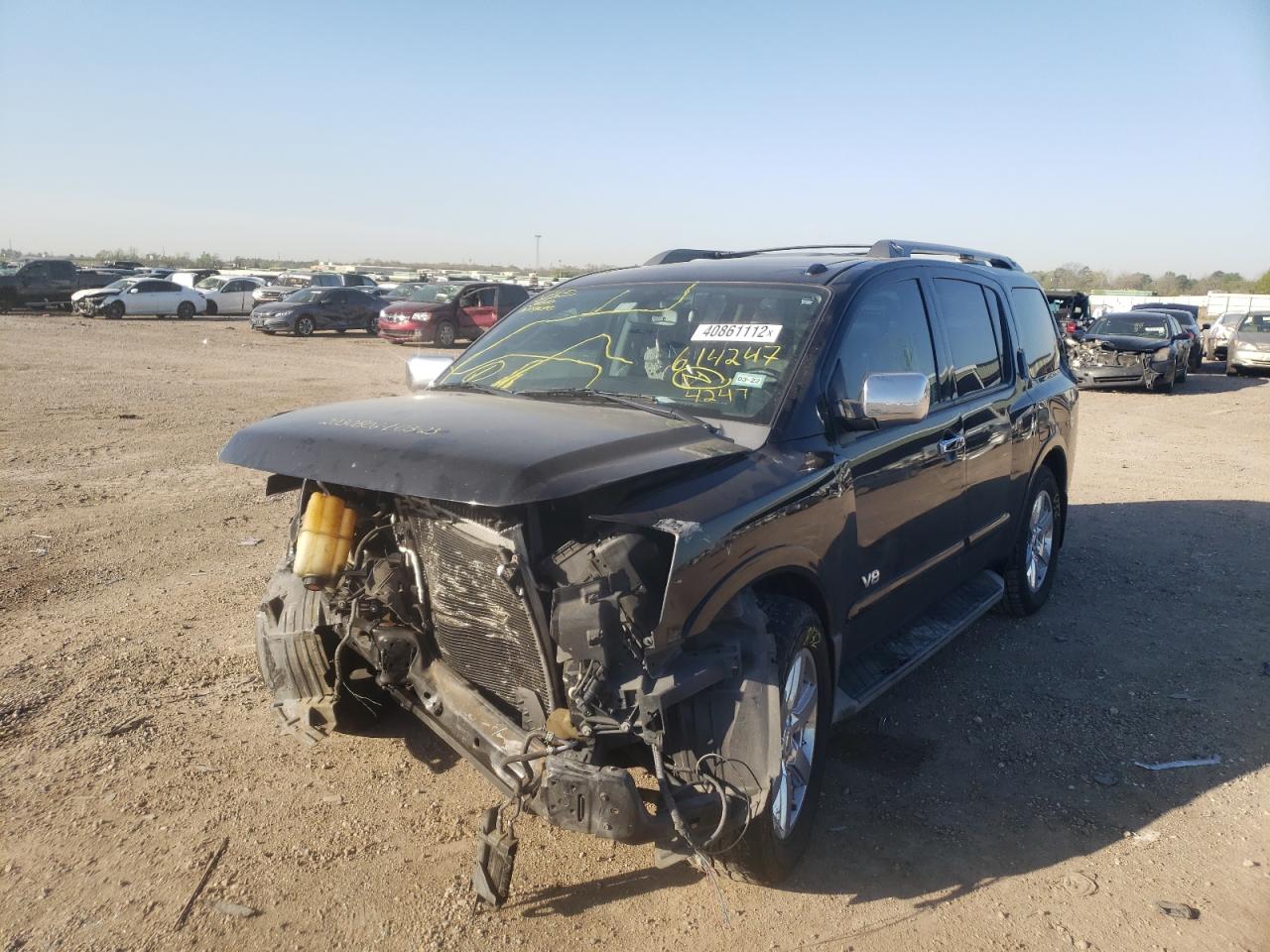 Photo 2 from auction – 2009 NISSAN ARMADA SE with VIN 5N1BA08D09N614247