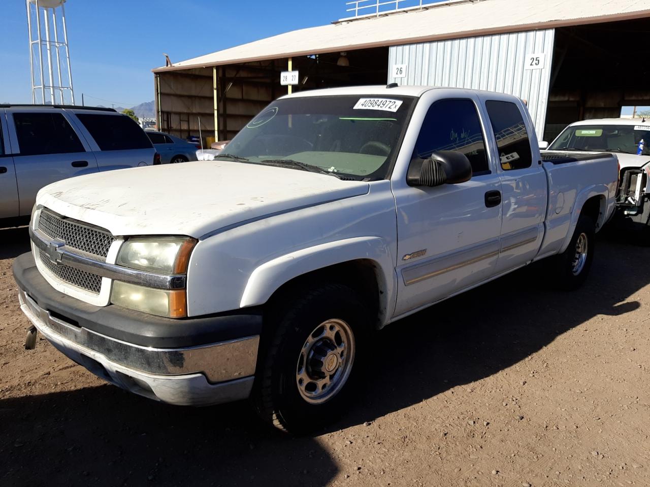 Photo 2 from auction – 2003 CHEVROLET SILVERADO with VIN 1GCGK29U63Z306114